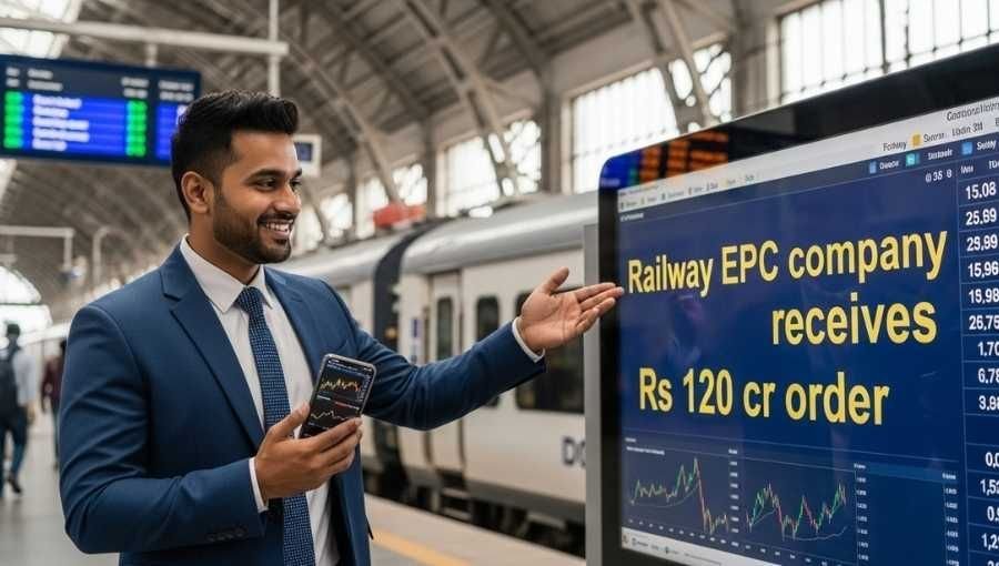 Railway EPC Stock Got Rs120 Cr Order