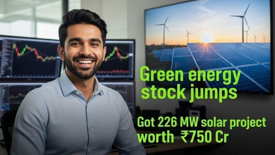 Green Energy Stock Jump With 750Cr Order