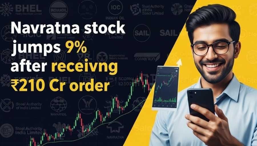Navratana Stock Jump With 210Cr Order