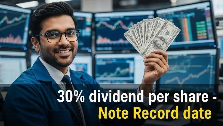 30Rs Dividend Per Share Note Record Date