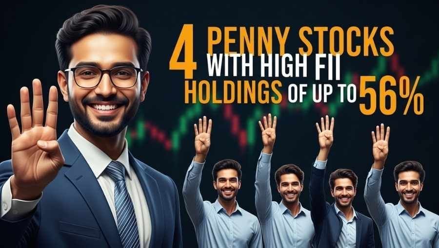 4 Penny Stock With High FIIs Holdings