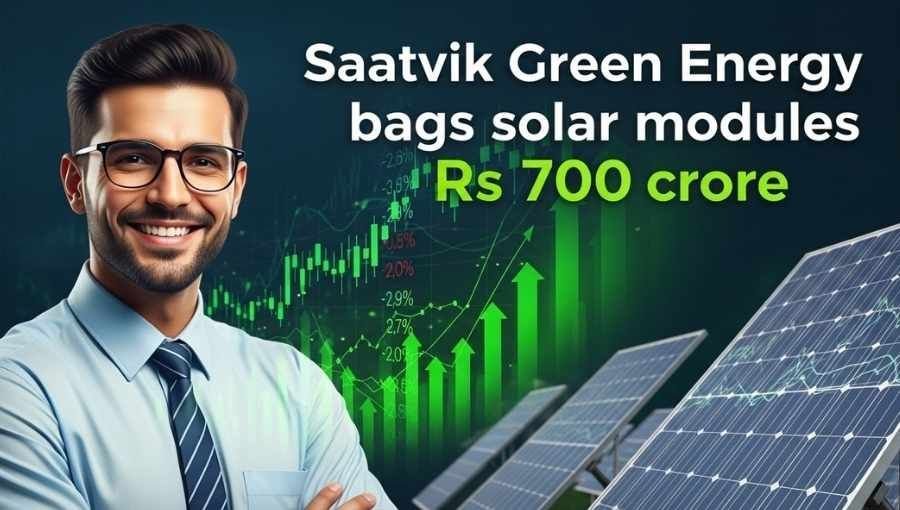 Satvik Green Energy Bags 700Cr Solar Order